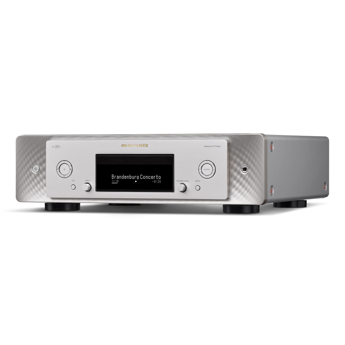 Marantz CD 50n High-Resolution Network Digital Audio and CD Player (Silver)