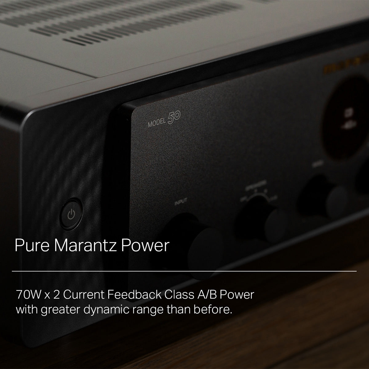 Marantz Model 50 integrated stereo amplifier