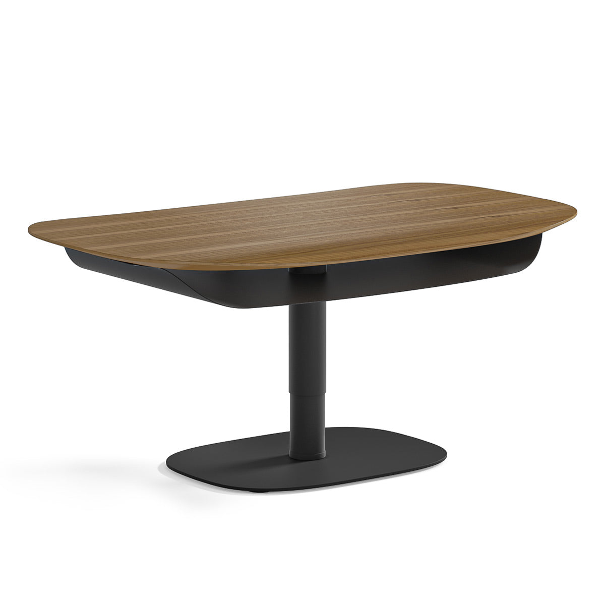 BDI Soma 1130 Lift Coffee Table with Height Adjust (Natural Walnut)