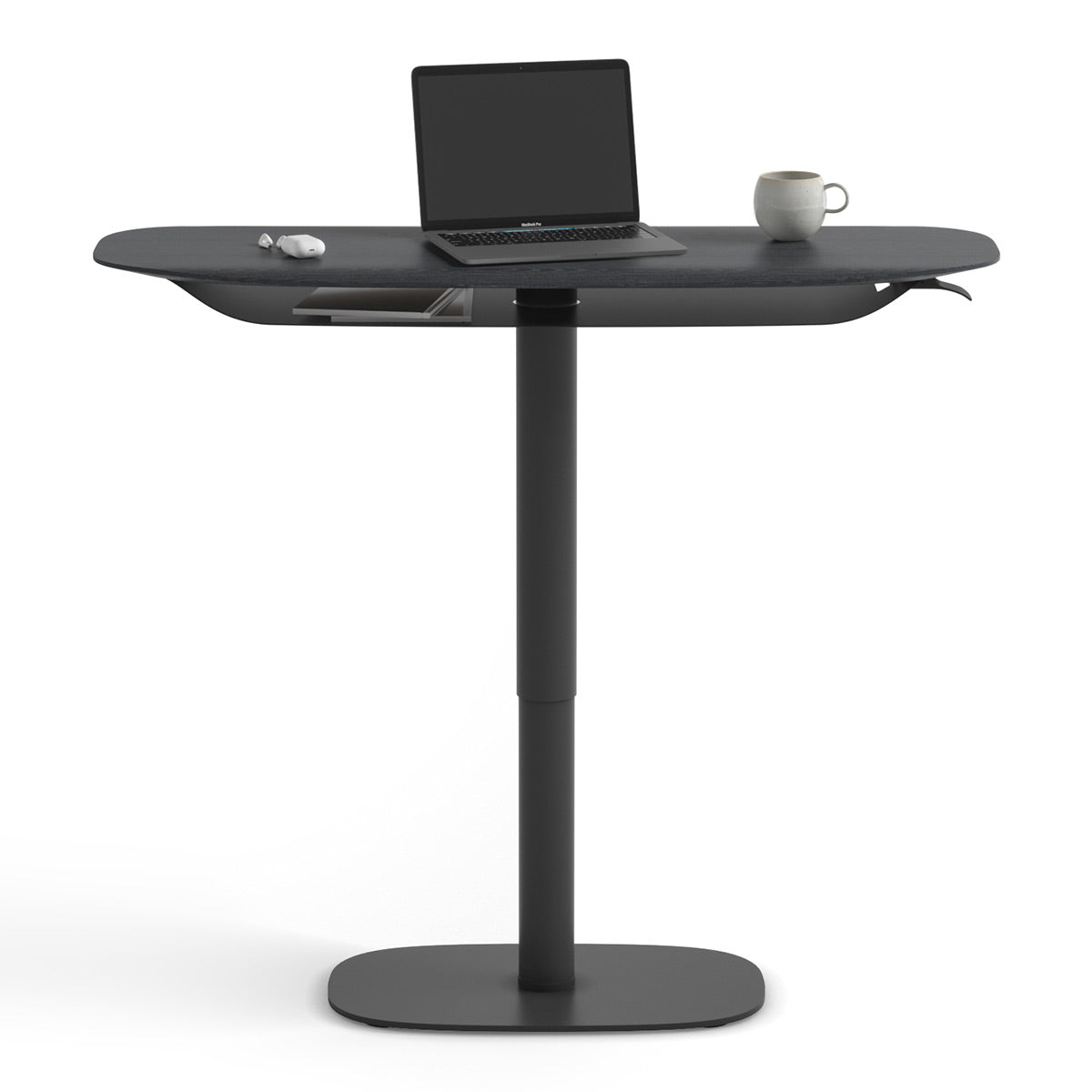 BDI Soma 1133 Lift Console Table with Height Adjust (Ebonized Ash)