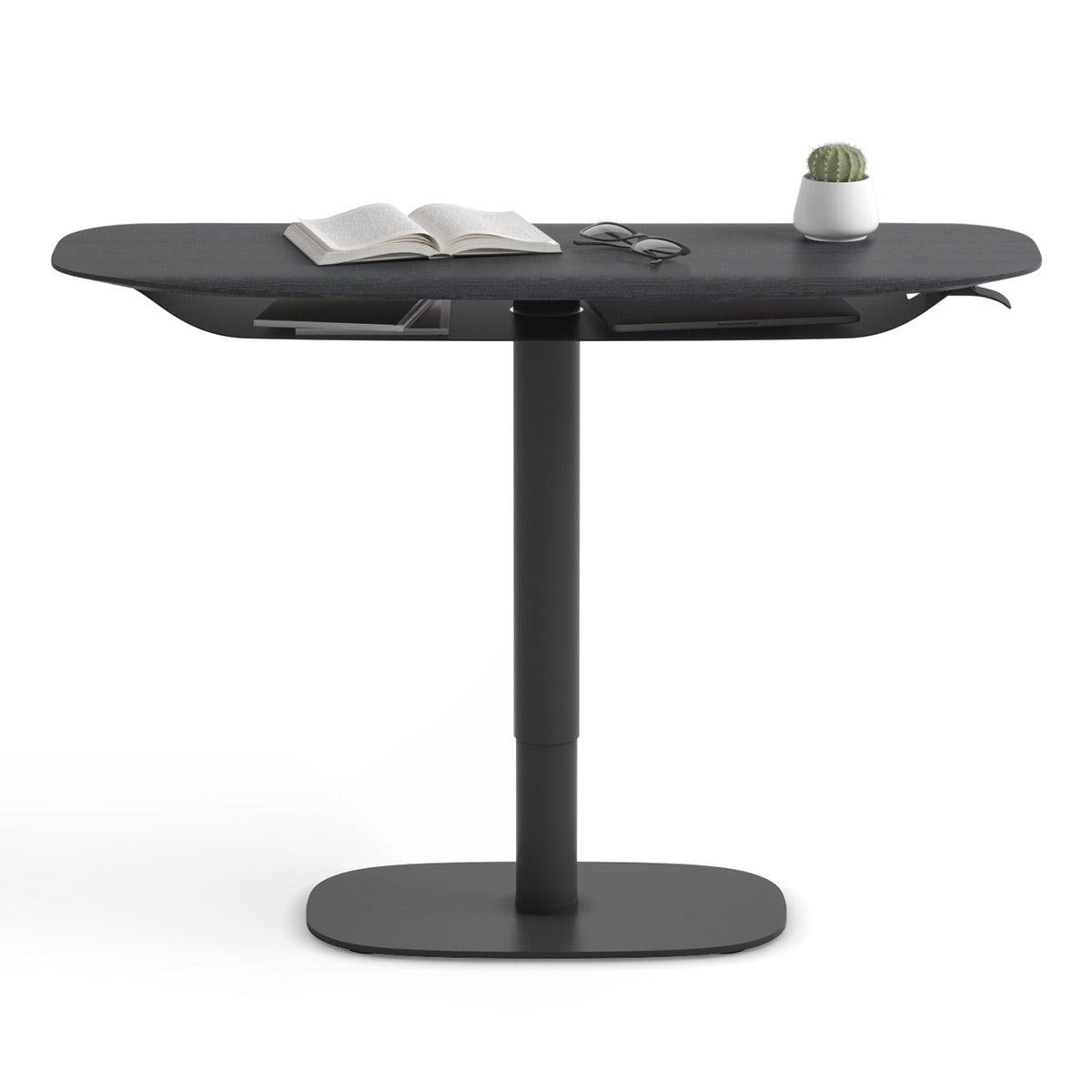 BDI Soma 1133 Lift Console Table with Height Adjust (Ebonized Ash)