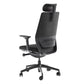 BDI Coda 3521 Ergonomic Task Chair with High-Performance Mesh Fabric (Black & Grey)