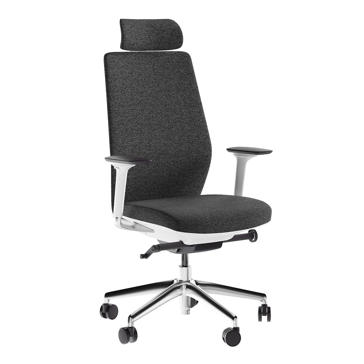 BDI Coda 3522 Ergonomic Task Chair with High-Performance Mesh Fabric (Oyster & Grey)