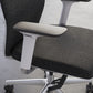 BDI Coda 3522 Ergonomic Task Chair with High-Performance Mesh Fabric (Oyster & Grey)