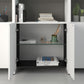 BDI Linea 580212 3-Shelf System 81" Wide (Satin White)