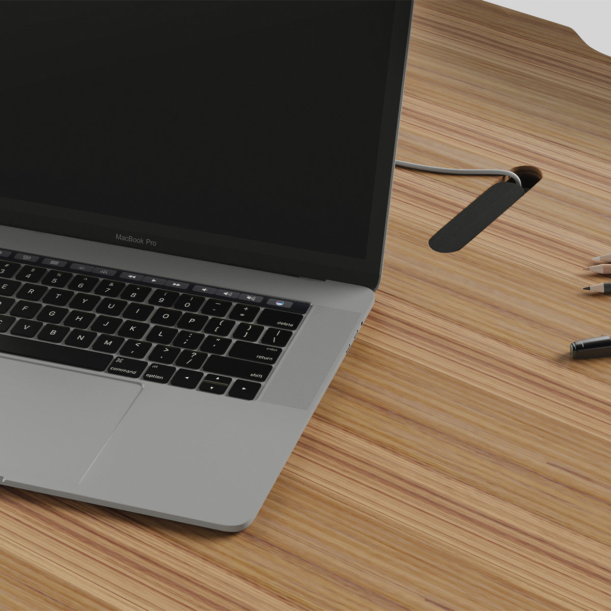 BDI Soma 6351 60" Wide Adjustable Standing Desk (Natural Walnut)