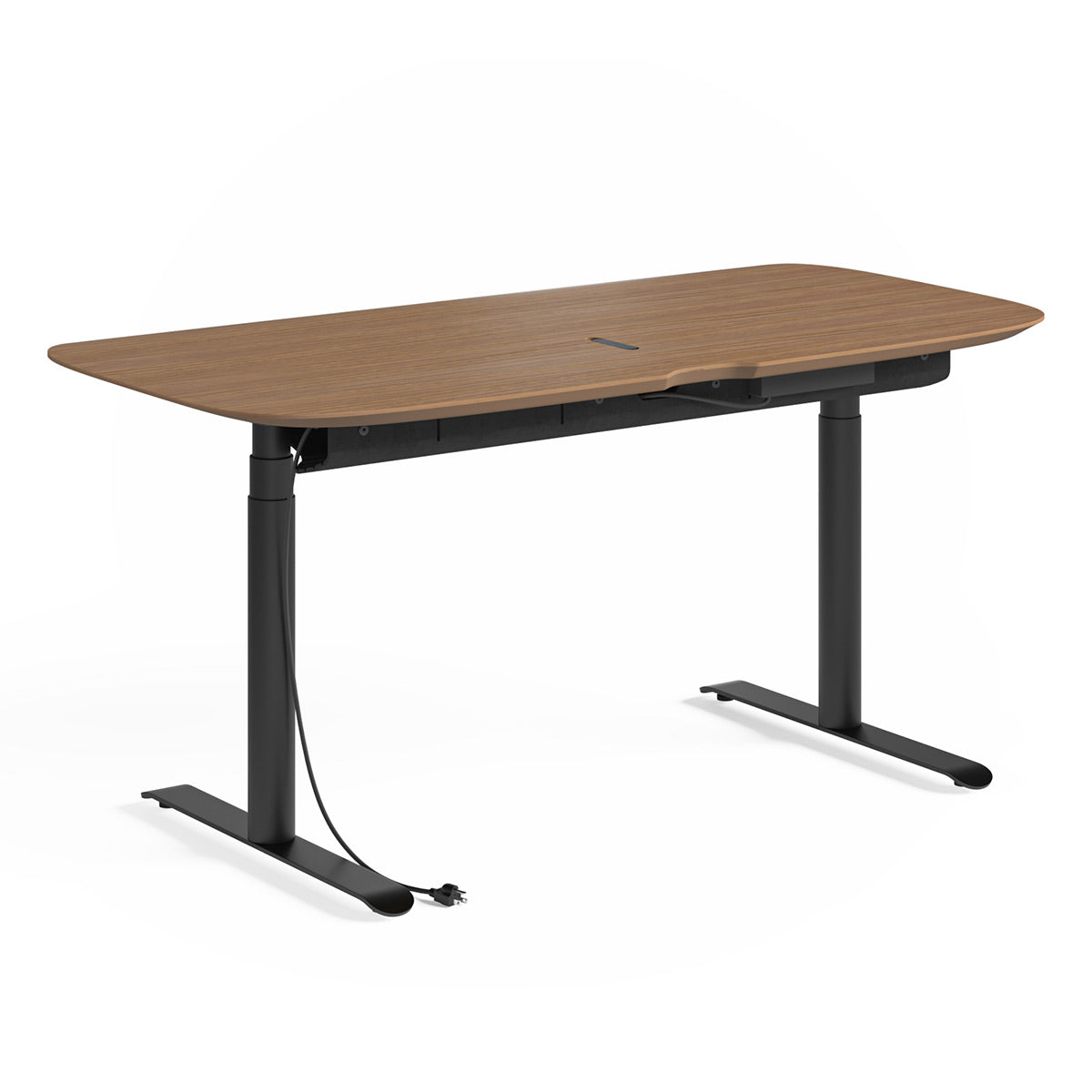 BDI Soma 6351 60" Wide Adjustable Standing Desk (Natural Walnut)