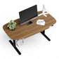 BDI Soma 6359 Desk Keyboard & Stoarage Drawer for Soma 6351 or 6352 Standing Desk (Natural Walnut)