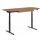 BDI Soma 6352 72" Wide Adjustable Standing Desk (Natural Walnut)