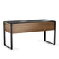 BDI Corridor 6501 Desk with Keyboard Drawer (Natural Walnut)