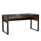 BDI Corridor 6501 Desk with Keyboard Drawer (Chocolate Stained Walnut)