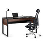 BDI Corridor 6501 Desk with Keyboard Drawer (Chocolate Stained Walnut)