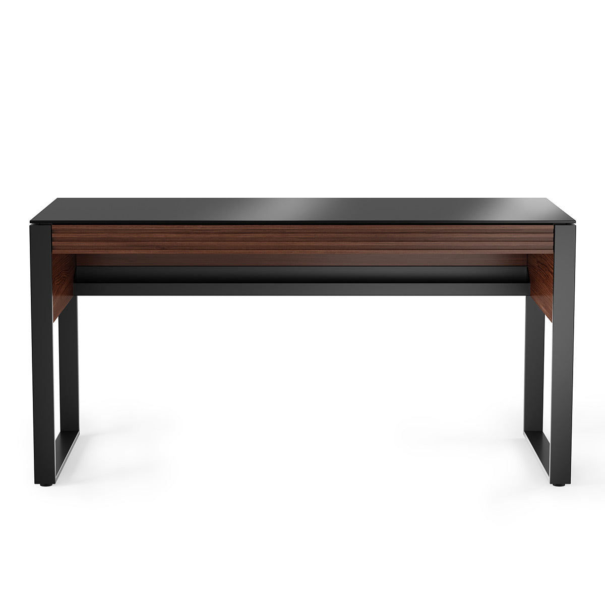 BDI Corridor 6501 Desk with Keyboard Drawer (Chocolate Stained Walnut)