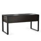 BDI Corridor 6501 Desk with Keyboard Drawer (Charcoal Stained Ash)