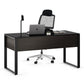 BDI Corridor 6501 Desk with Keyboard Drawer (Charcoal Stained Ash)