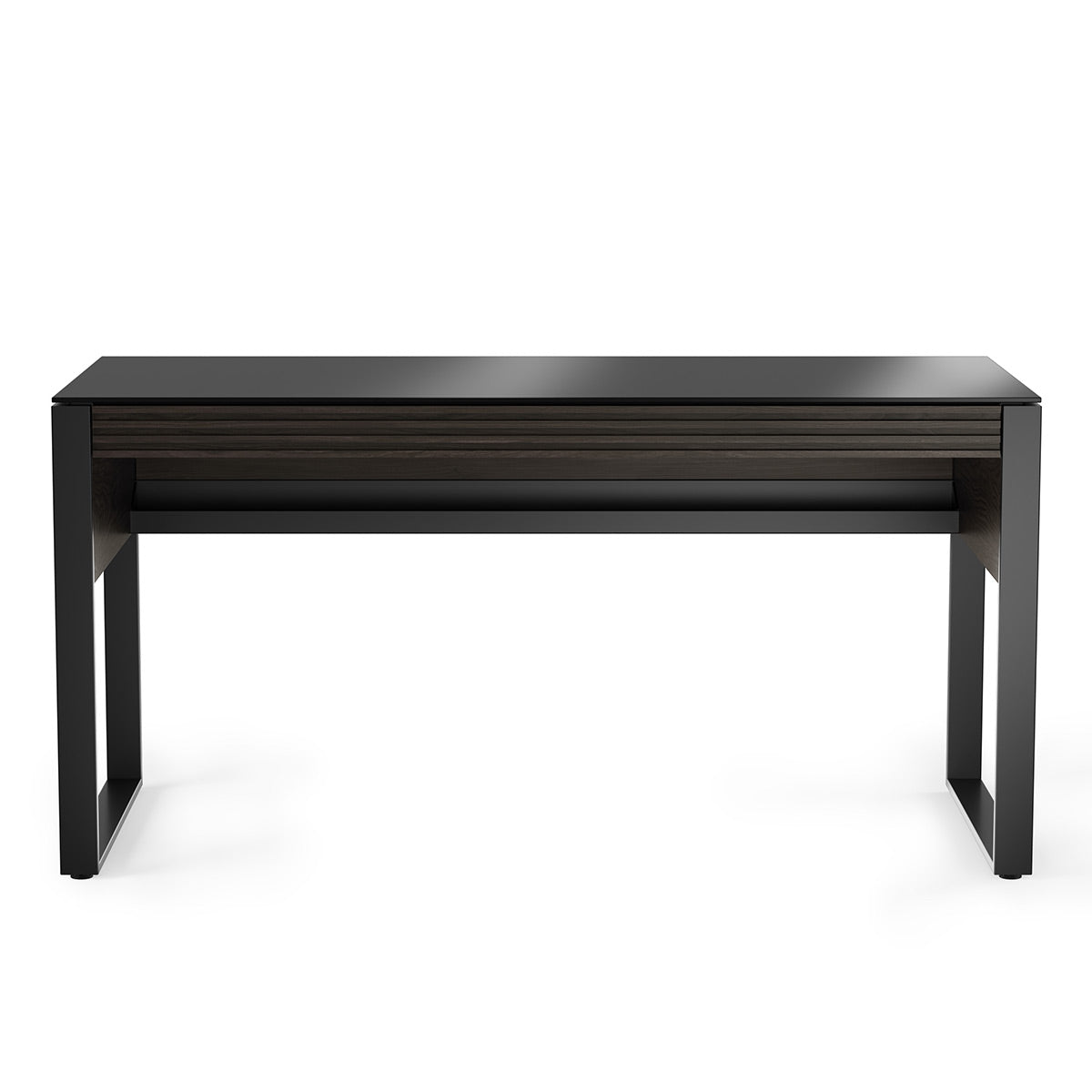 BDI Corridor 6501 Desk with Keyboard Drawer (Charcoal Stained Ash)