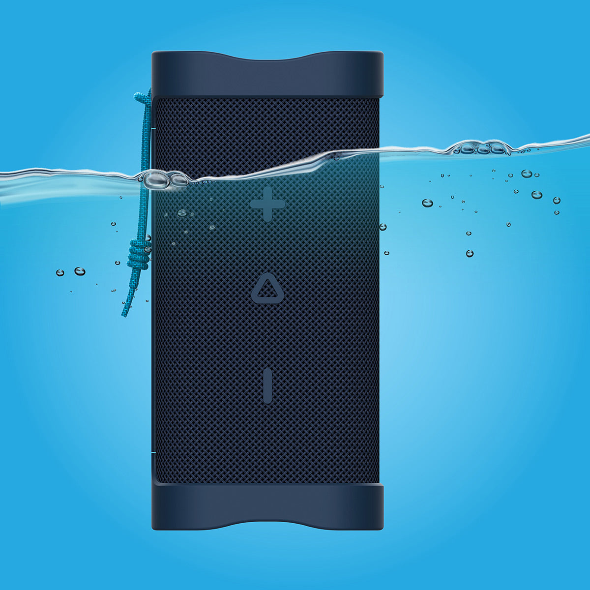 Skullcandy Terrain Wireless Bluetooth Speaker with IPX7 Waterproof Rating (Navy)
