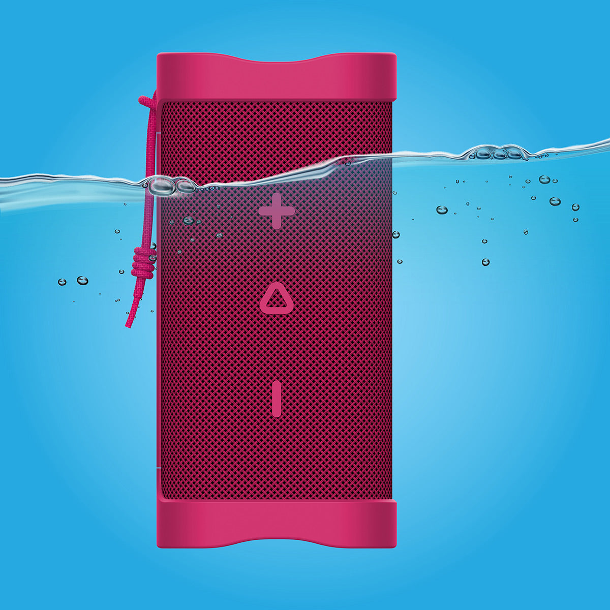 Skullcandy Terrain Wireless Bluetooth Speaker with IPX7 Waterproof Rating (Pink)