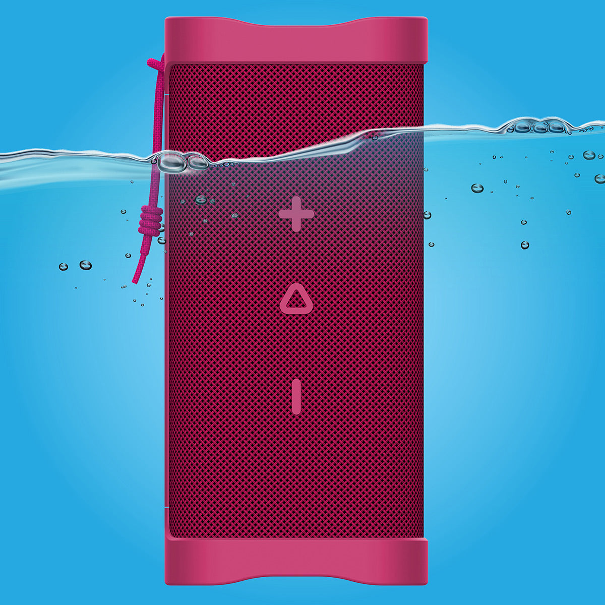 Skullcandy Terrain XL Wireless Bluetooth Speaker with IPX7 Waterproof Rating (Pink)