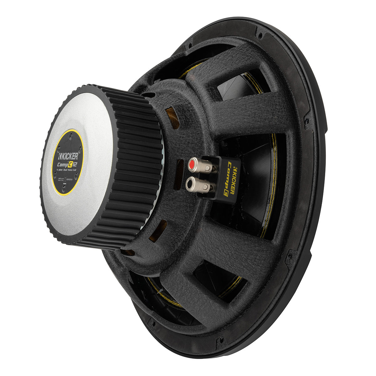 Kicker 50CWCD124 12" CompC 4ohm DVC Subwoofer