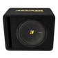 Kicker 50VCWC124 12" 4-Ohm CompC Loaded Subwoofer Enclosure
