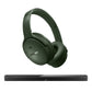 Bose Smart Ultra Soundbar with QuietComfort Noise Cancelling Headphones (Black/Cypress Green)