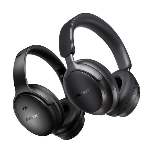 Bose Wireless Headphone Bundle with QuietComfort Ultra Wireless Noise Cancelling Headphones and QuietComfort Noise Cancelling Headphones (Black)