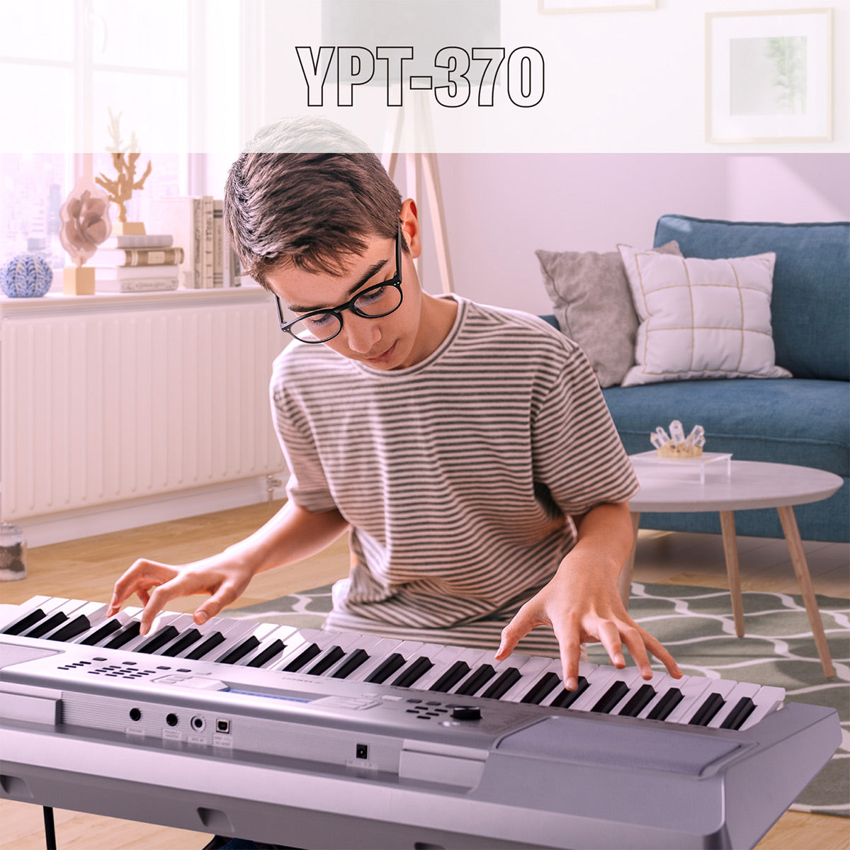 Yamaha YPT-370 61-Key Mid-Level Portable Keyboard