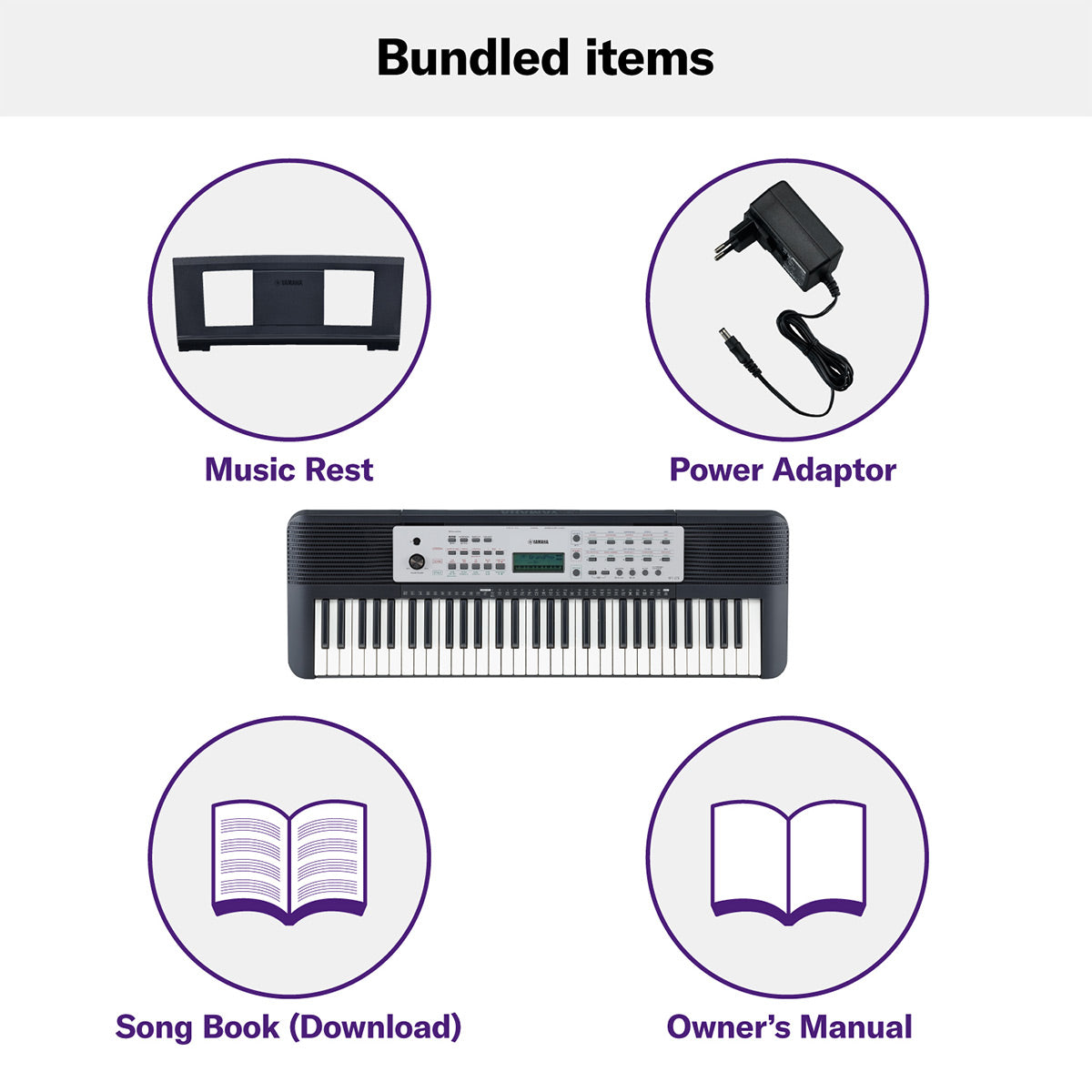 Yamaha YPT-270 61-Key Entry-Level Portable Keyboard