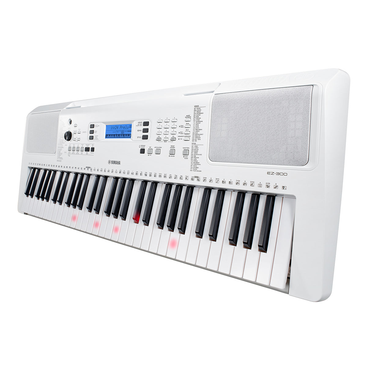 Yamaha EZ-300 61-Key Portable Beginner's Keyboard with Lighted Keys