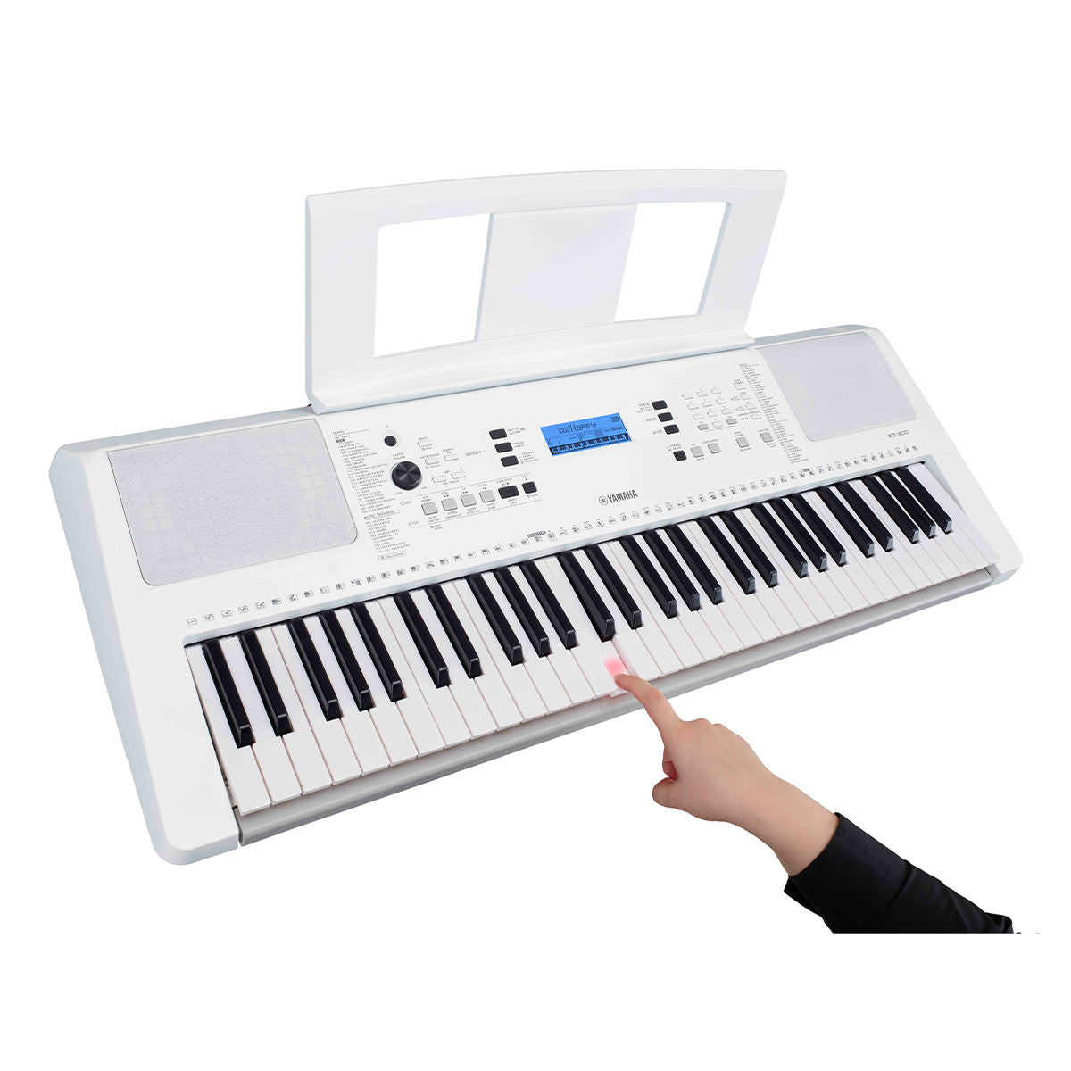 Yamaha EZ-300 61-Key Portable Beginner's Keyboard with Lighted Keys