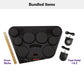 Yamaha DD75AD Portable Digital Drum Kit with Drum Sticks and 2 Foot Pedals