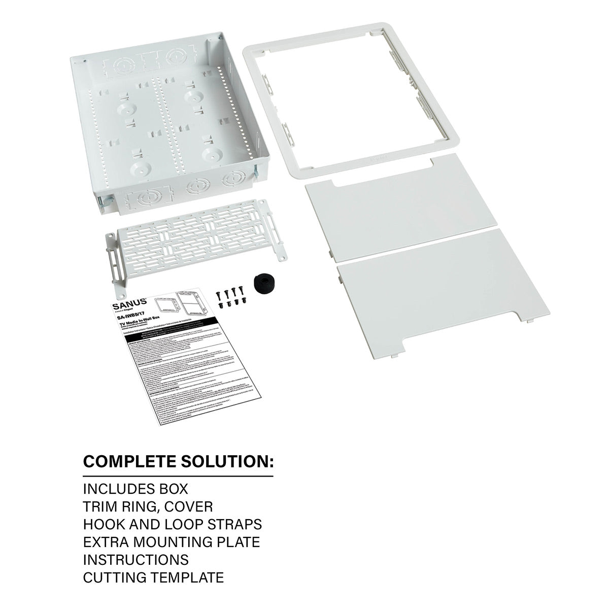 Sanus SA-IWB17 17" In-Wall TV Component Box