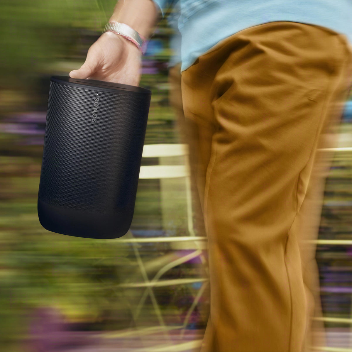 Sonos Indoor/Outdoor Set with Sonos Move 2 and Era 100 Wireless Speaker (Black)