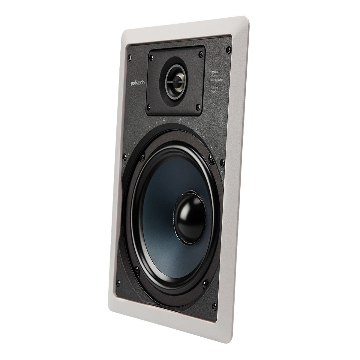 Polk Audio RC85i 2 Way In Wall Speakers - 4 Pack (White)