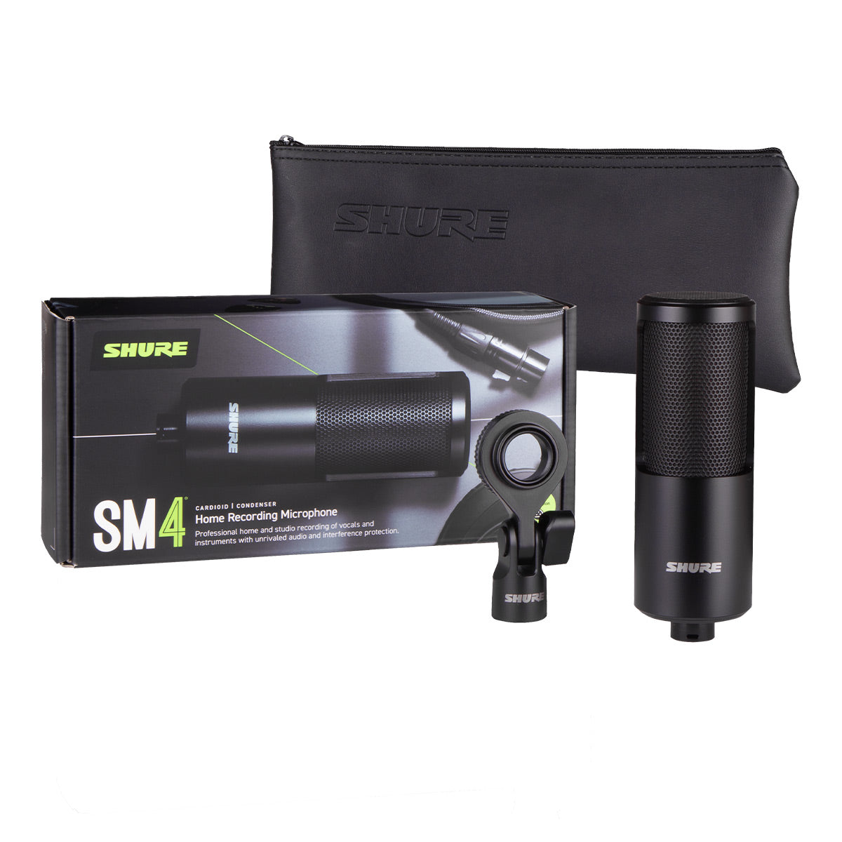 Shure SM4 Condenser Microphone with Hard Mount