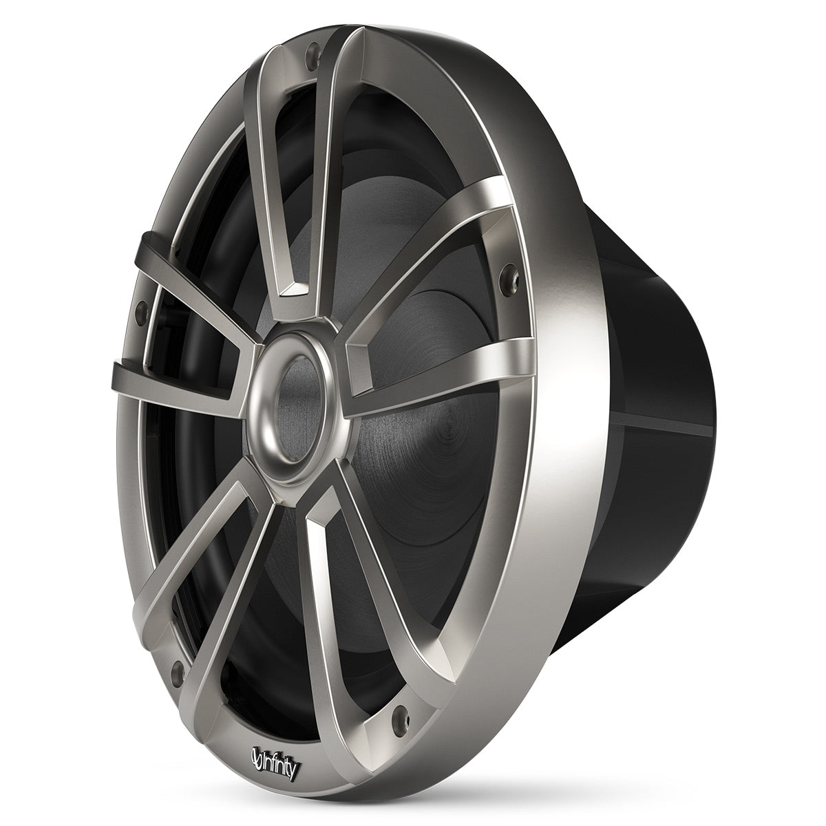 Infinity 1022MLT 10" Marine Subwoofer with RGB Lighting (Titanium)