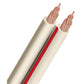 AudioQuest X2 Unterminated White Speaker Cable - 100 ft. (30.48m)
