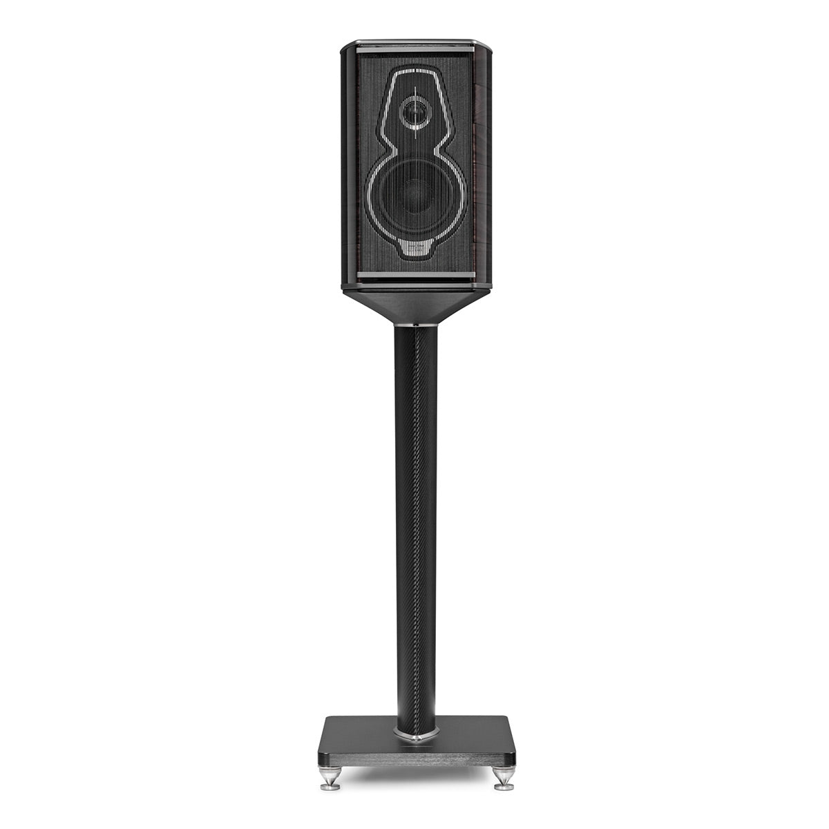 Sonus faber Guarneri G5 Bookshelf Speakers with Guarneri Carbon Fiber Stands - Pair (Graphite)