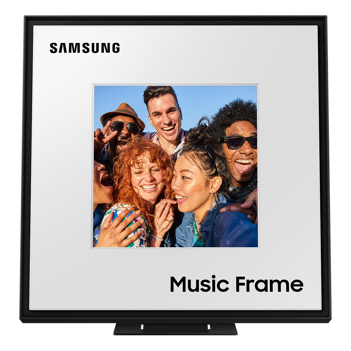 Samsung LS03D 85" The Frame QLED 4K HDR Smart TV with Slim-Fit Wall Mount (2024) and HW-LS60D Music Frame Bluetooth Speaker with Wall Mount