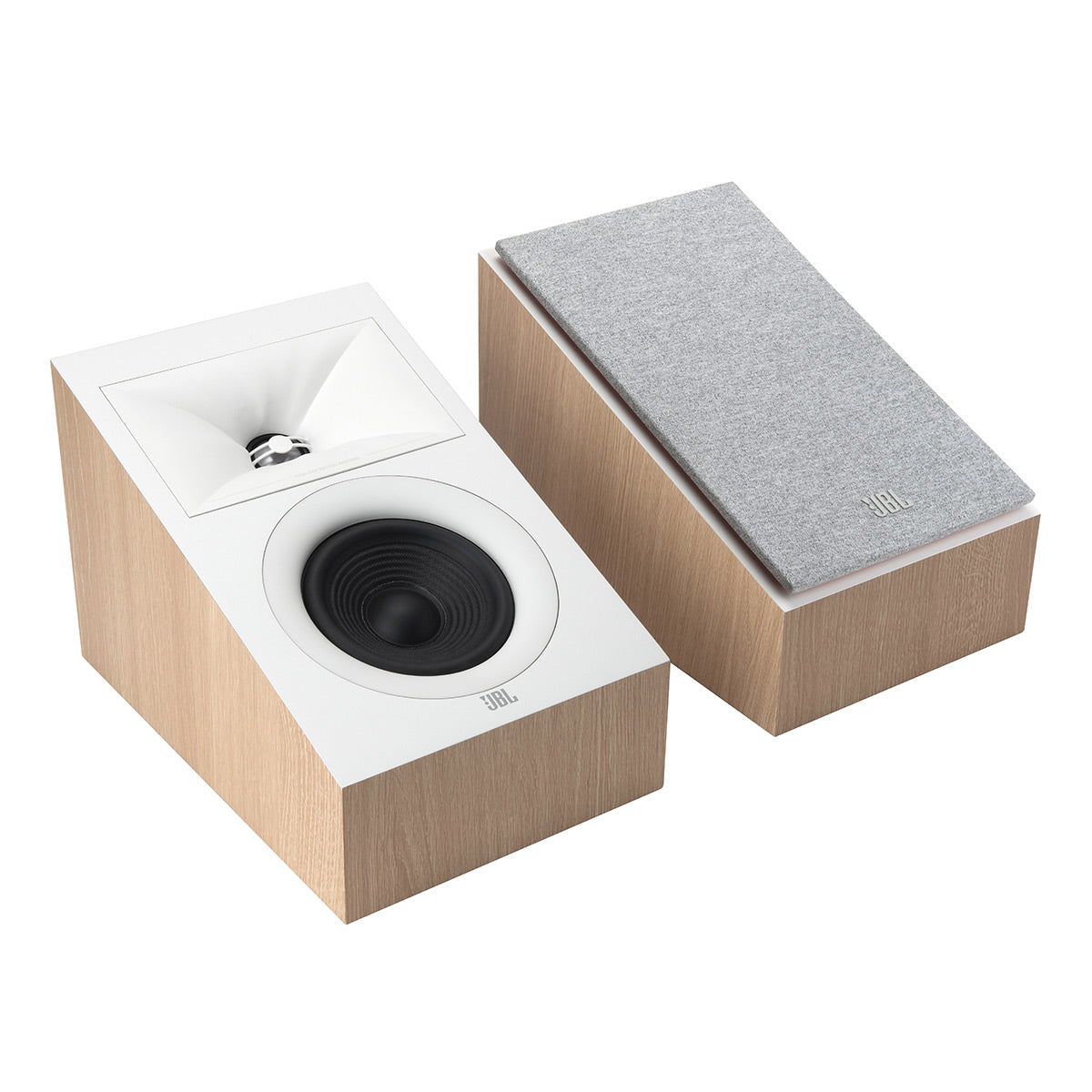 JBL Stage 5.1.2 Home Theater System with 12 in Sub and 125 Watts/Channel Receiver (White)