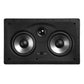 Polk Audio 265-RT 3 Way Vanishing In Wall Speakers and 255c-RT Center Channel Speaker Bundle (White)