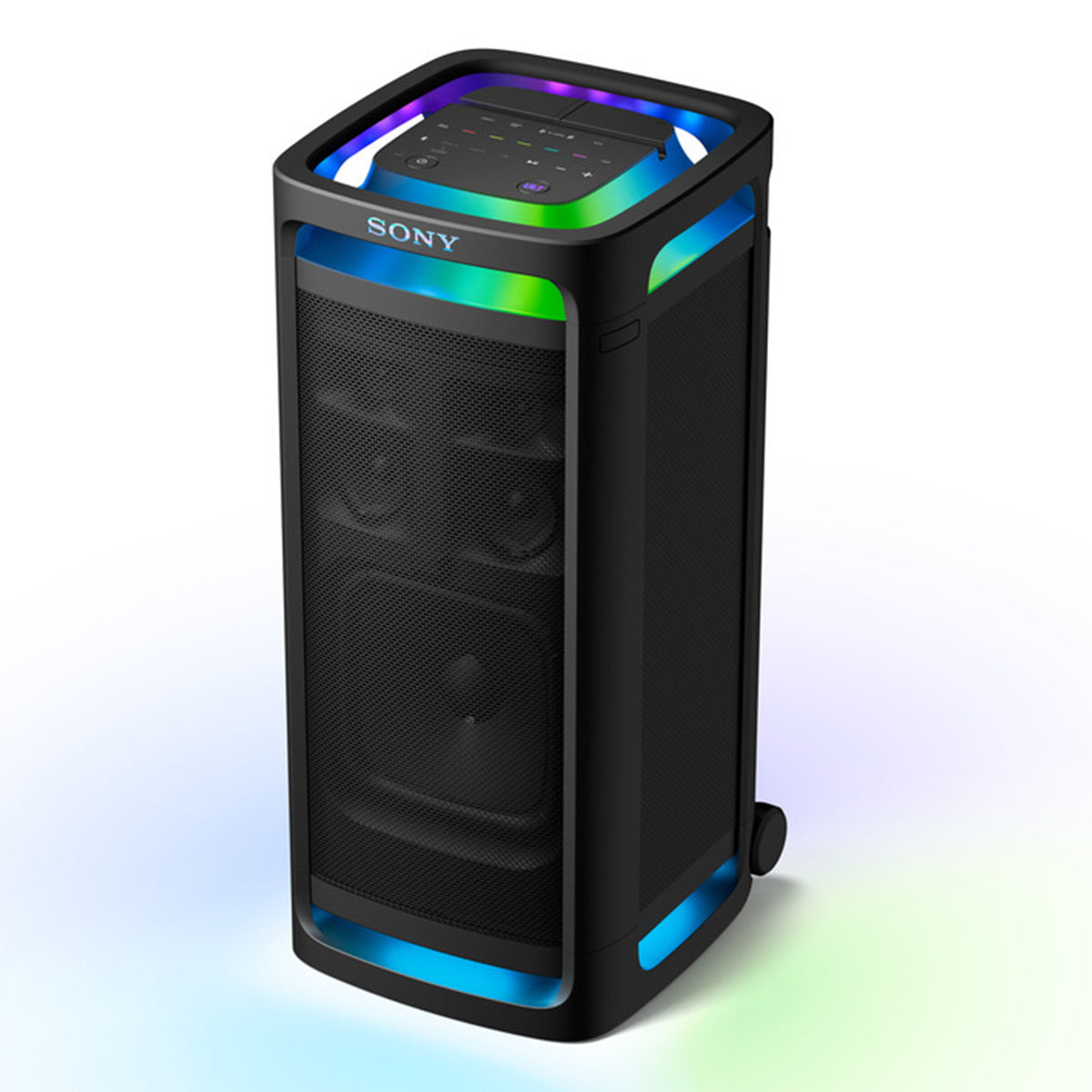 Sony ULT TOWER 9 Bluetooth Party Speaker Bundle with ULT Mic Wireless Microphones