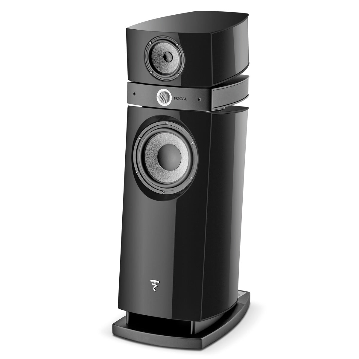 Focal Scala Utopia EVO 3-Way Bass Reflex Floorstanding Loudspeaker - Each (Black Lacquer)