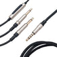 Meze Audio Mono 3.5mm 99 Series Silver Standard Headphone Cable with Microphone - 3.9 ft.