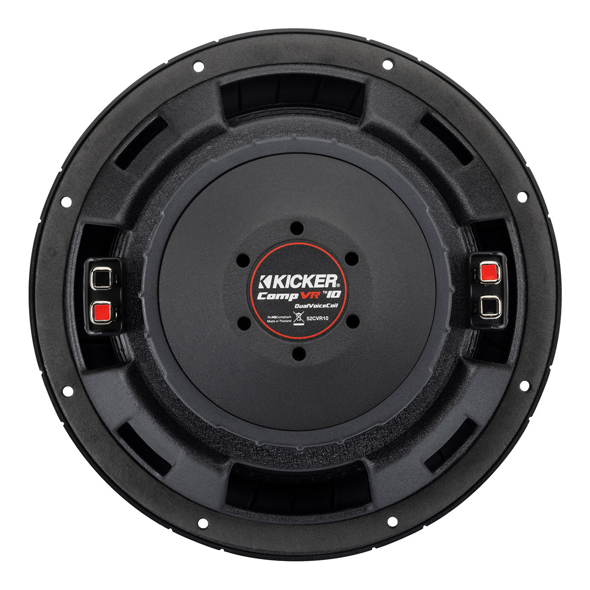 Kicker 52CVR102 10" CompVR 2-Ohm Subwoofer