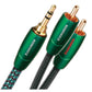 AudioQuest Evergreen 3.5mm Male to RCA Male Cable - 26.25 ft. (8m)