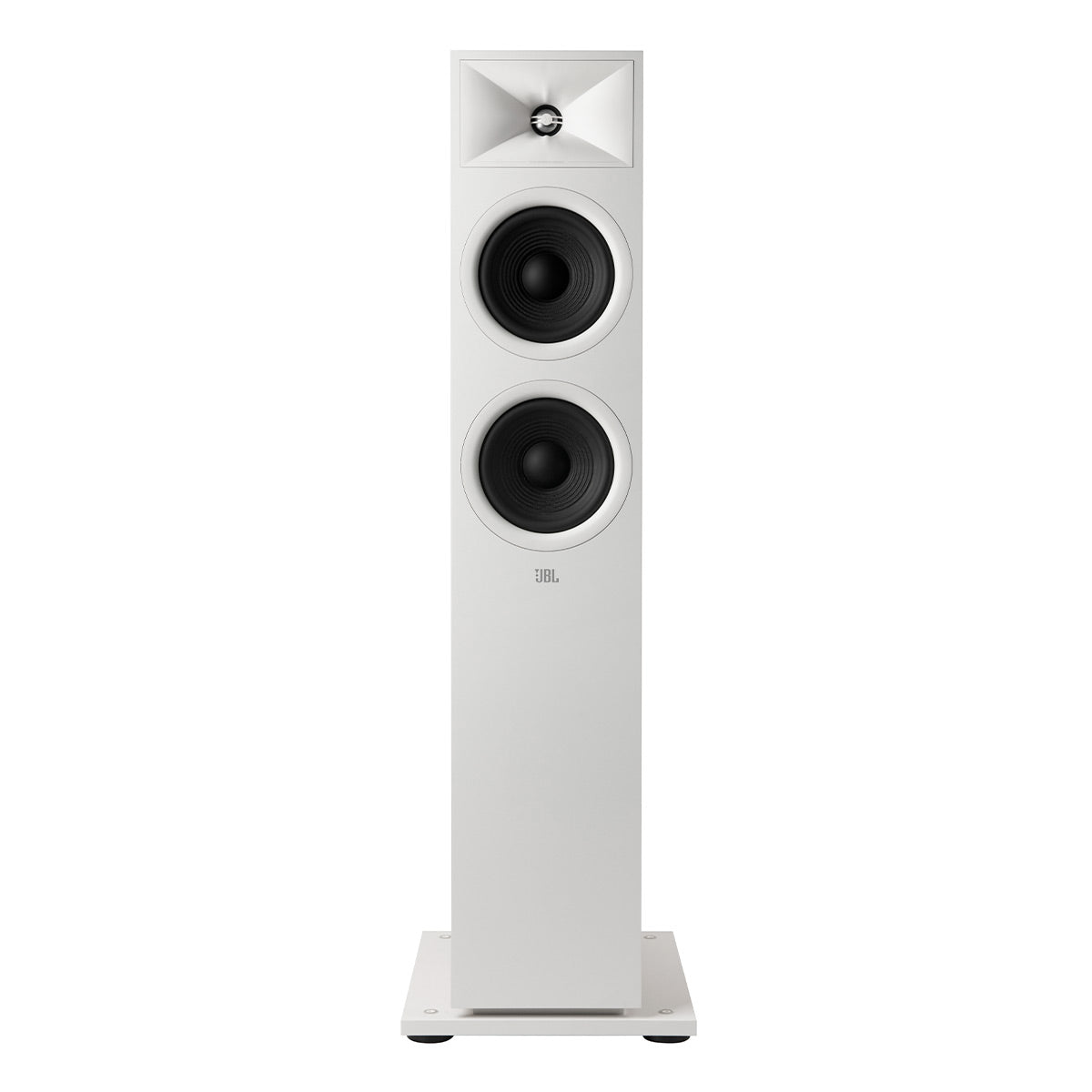 JBL Stage 5.1 Home Theater System with 12 in Sub and 100 Watts/Channel Receiver (White)