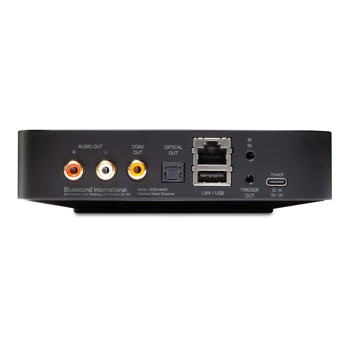 Bluesound Node Nano Wireless Music Streamer with RC1 Remote