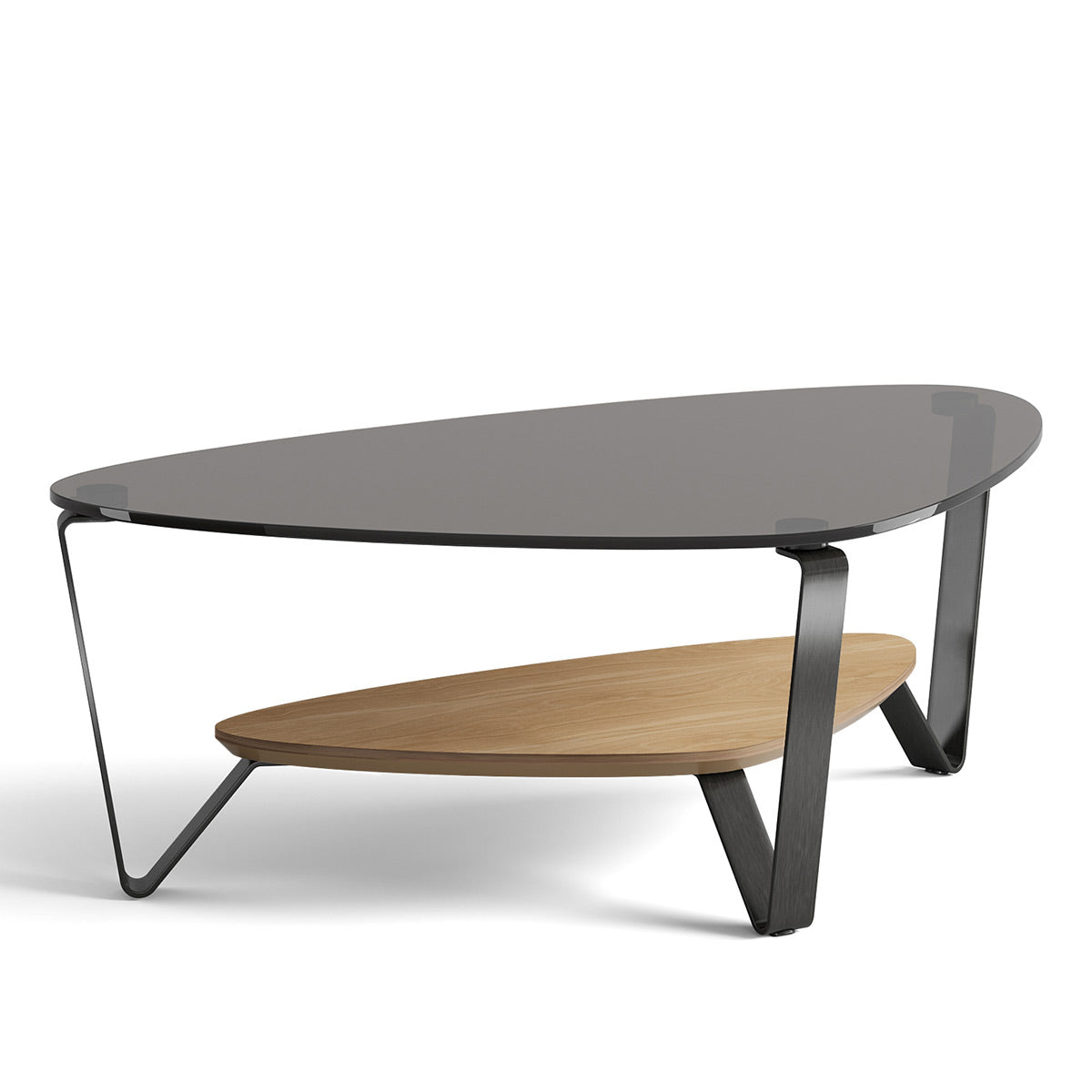 BDI Dino 1364 Small Coffee Table (Washed Oak)